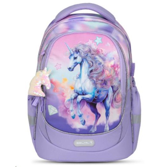 Belmil Bright Raınbow Unıcorn Ergonomik Okul  Çantası 338-87 
