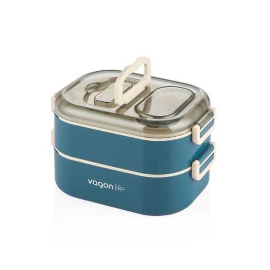 Vagon Lıfe Lunch Box 1000 ml Beslenme Kabı Lacivert VGN 7081