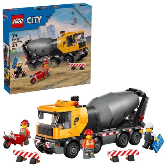 LEGO City Beton Mikseri 60478
