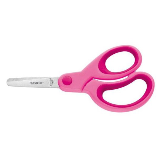 Westcott Softgrip Pembe Çocuk Makası 13 cm