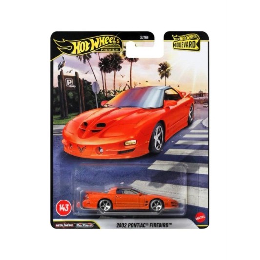 Hot Wheels Premium Boulevard 2002 Pontiac Firebird GJT68-JHW17