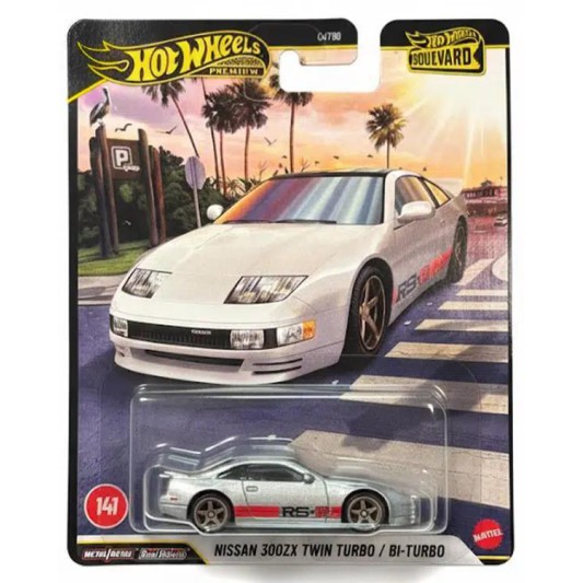 Hot Wheels Premium Boulevard Nissan 300ZX Twin Turbo GJT68-JHW25