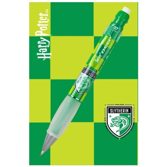 Serve Deep Mekanik Kurşun Kalem 07mm - Harry Potter Slytherin Damalı
