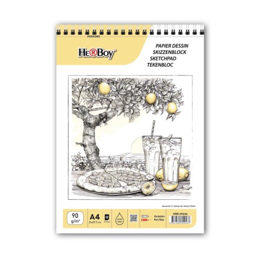 Sketch Pad A4 90g/m2 60 yaprak HRB-39646