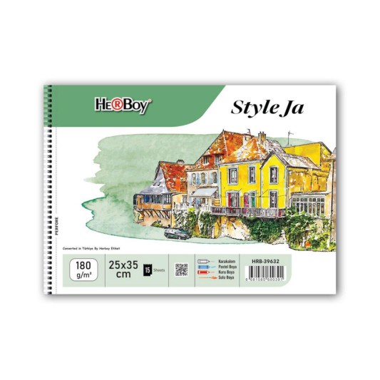 Resim Defteri 25*35 180g/m2 15 yaprak HRB-39632