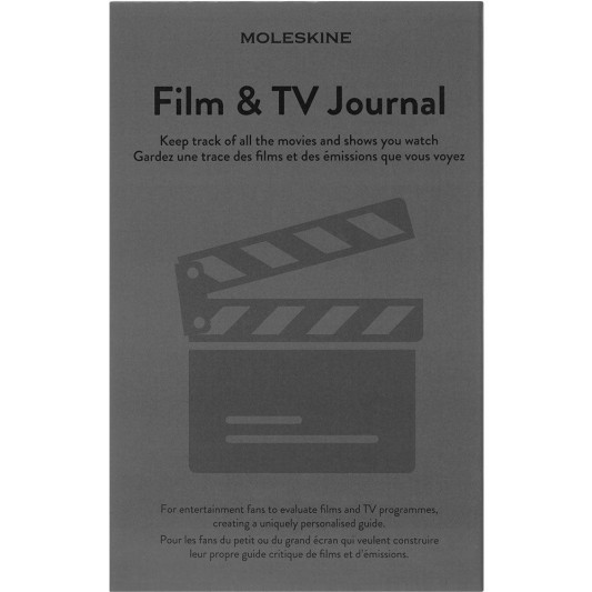 Moleskine Hobi Günlüğü-Sinema & Tv - L Boy 13*21 Sert Kapak