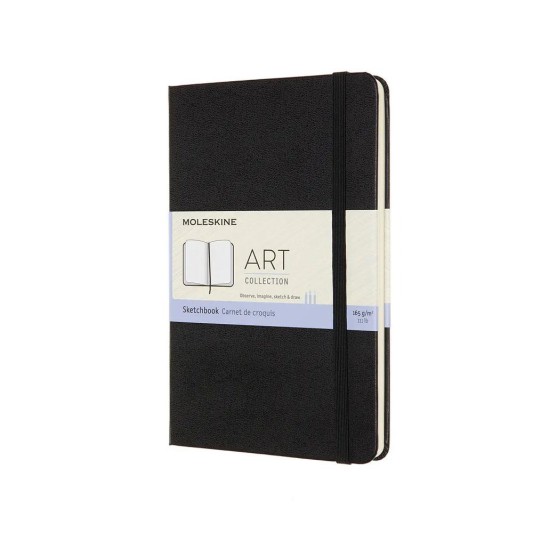 Moleskine Art Collection Sketchbook 11.5x18 Black