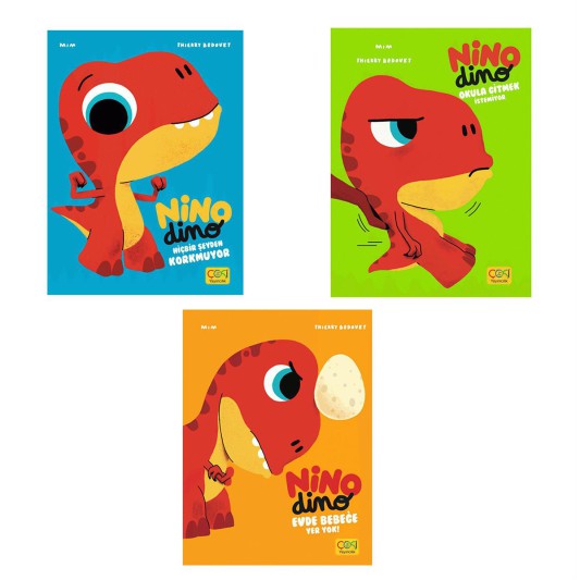Nino Dino 3\'lü Okuma Seti