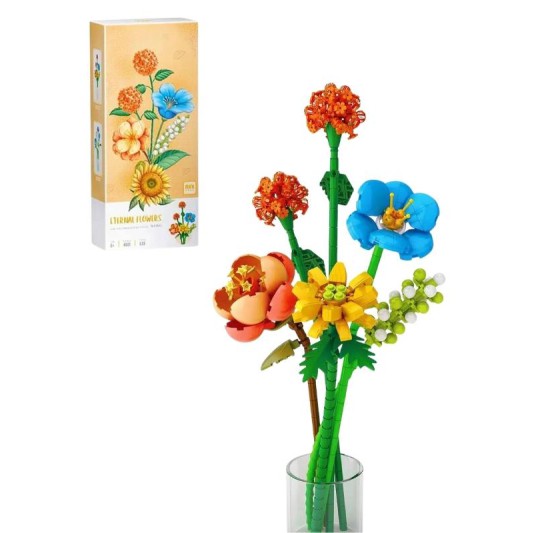 Loz Çiçek Buketi Lego Seti 633 Parça LZ-4601