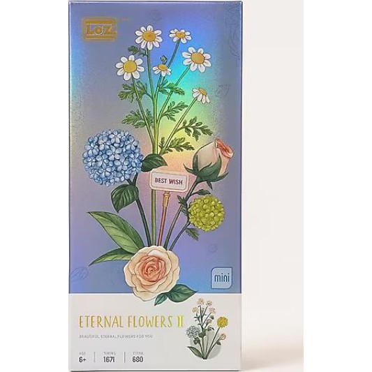 Loz Çiçek Buketi Lego Seti 680 Parça LZ-1671