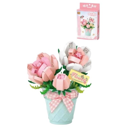 LOZ Micro Block Çiçek Buketi Lego Seti 230 Parça LZ-8836