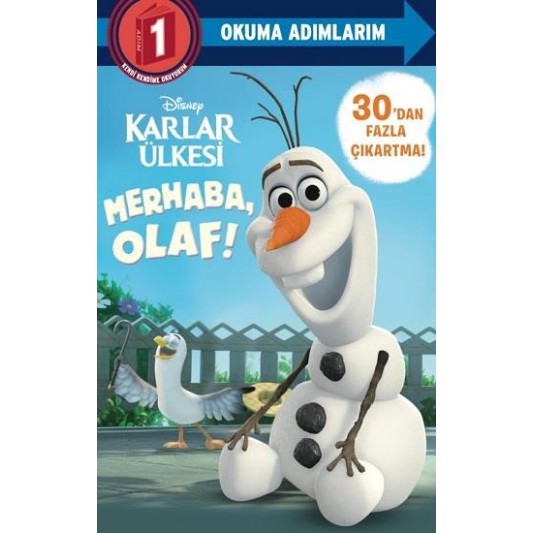 Dısney Okuma Adımlarım - 1. Adım - Karlar Ülkesi - Merhaba Olaf!