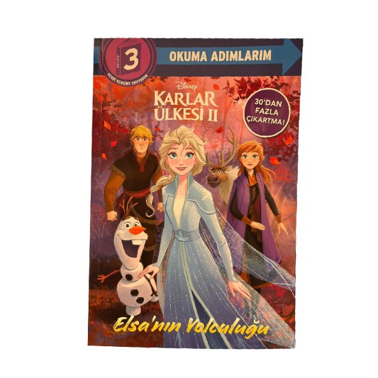Dısney Okuma Adımlarım - 3. Adım - KARLAR ÜLKESİ - ELSA’NIN Yolculuğu