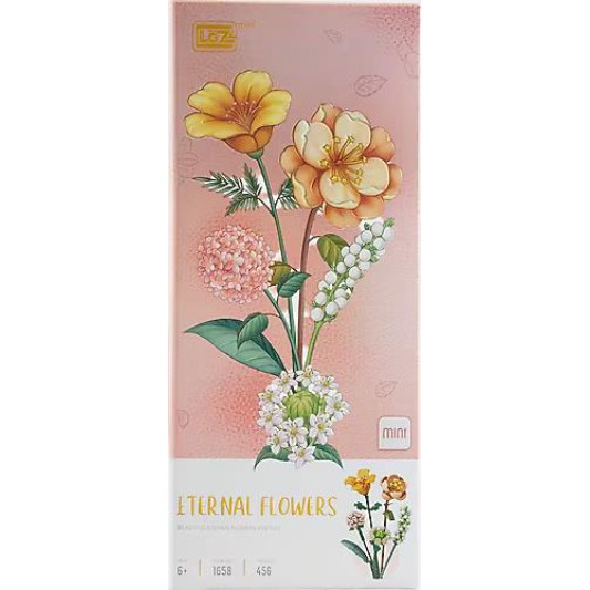 Loz Çiçek Buketi Lego Seti 456 Parça LZ-1658