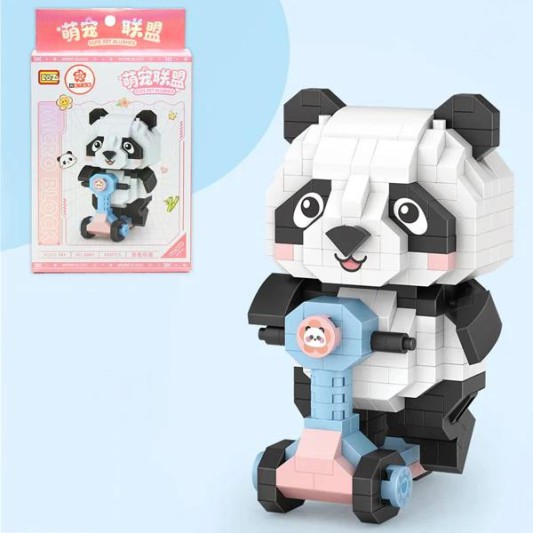 LOZ Micro Block Sevimli Panda 320 Parça LZ-8801