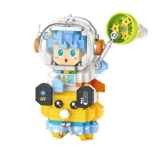 LOZ Micro Block Astronot Mavi 390 Parça LZ-8827