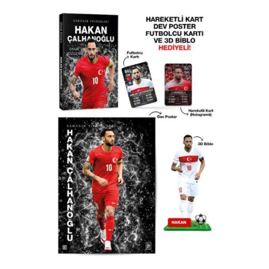Hakan Çalhanoğlu - Sahanın Yıldızları - 3D Biblo Hediyeli!
