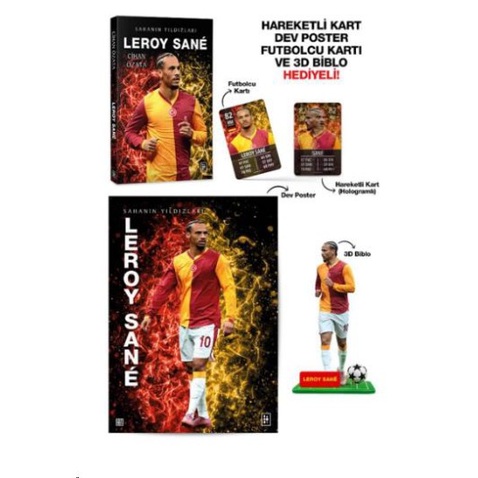 Leroy Sane - Sahanın Yıldızları - 3D Biblo Hediyeli!