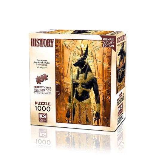 20848 PUZZLE 1000 The Golden Legacy of Anubis