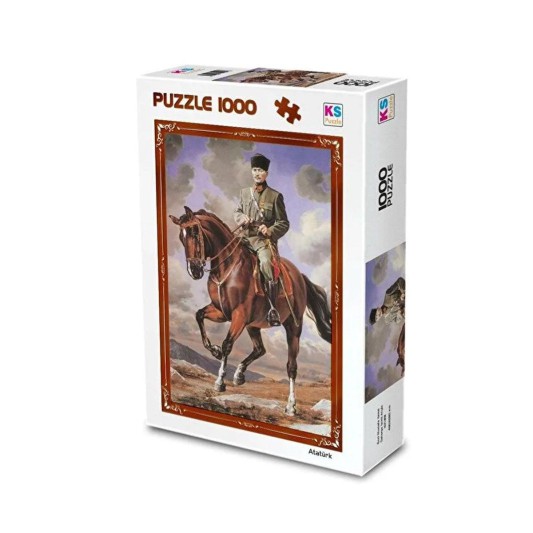 20726 Gazi Mustafa Kemal Sakarya Adlı Atıyla 1000 Parça Puzzle