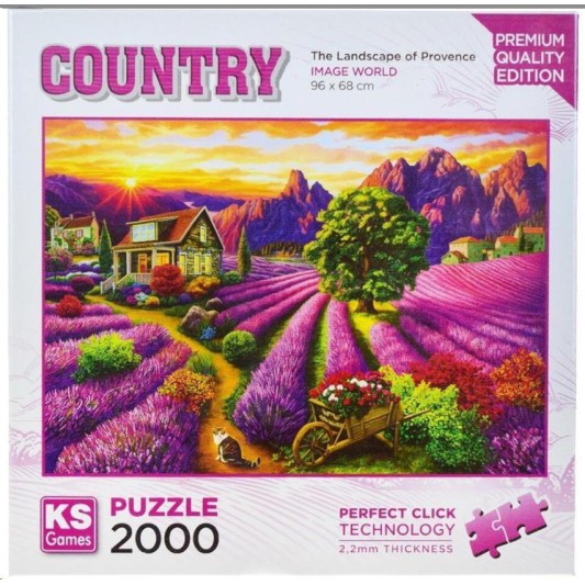 22532 PUZZLE 2000 THE LANDSCAPE OF PROVENCE