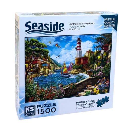 22044 PUZZLE 1500 LIGHTHOUSE & SAİLİNG