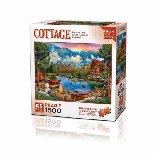 22036 Mountain Lake 1500 Parça Puzzle