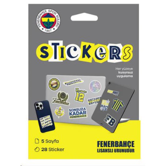 Fenerbahçe Gri Sticker Paketi