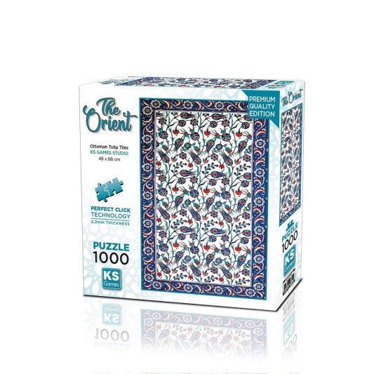 20844 PUZZLE 1000 Ottoman Tulip Tiles