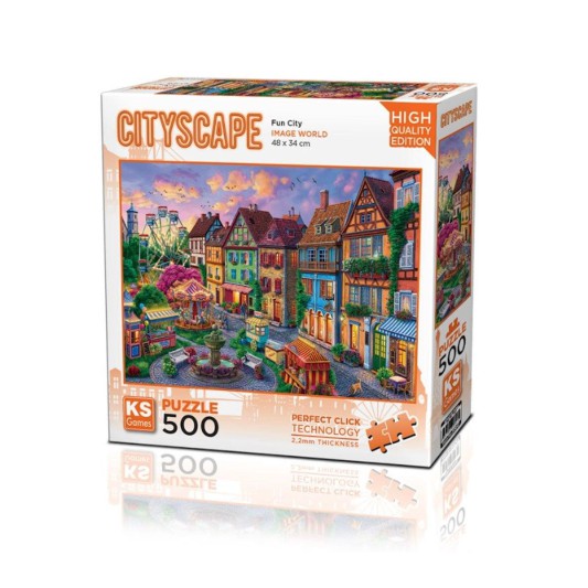 20047 Fun City 500 Parça Puzzle