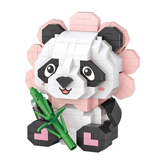 LOZ Micro Block Oturan Sevimli Panda 350 Parça LZ-8803