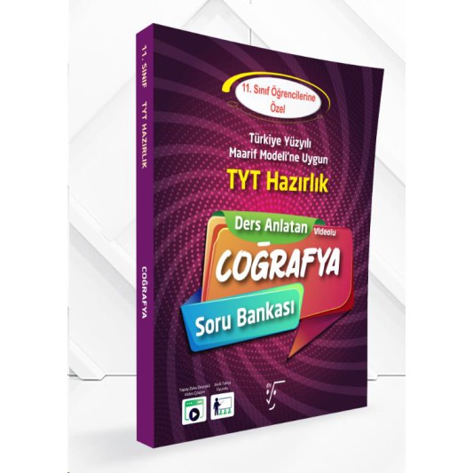 Karekök 11.Sınıf Coğrafya Tyt Hazırlık Ders Anlatan  Soru Bankası