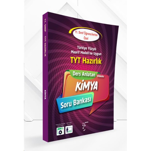 Karekök 11.Sınıf Kimya Tyt Hazırlık Ders Anlatan  Soru Bankası