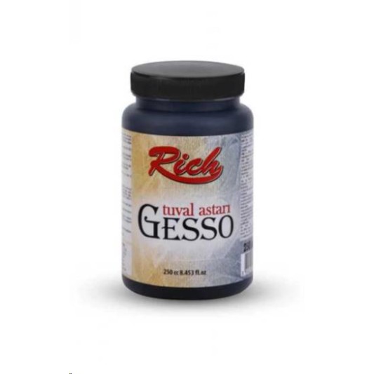 Rich Gesso 250cc Tuval Astarı Siyah 