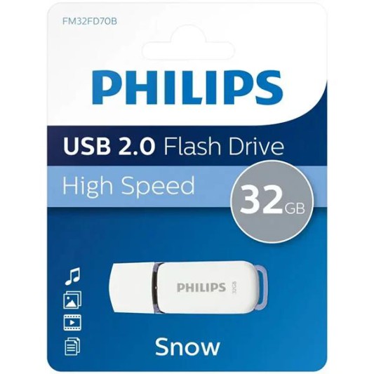PHİLİPS 32GB BELLEK GRİ/BEYAZ