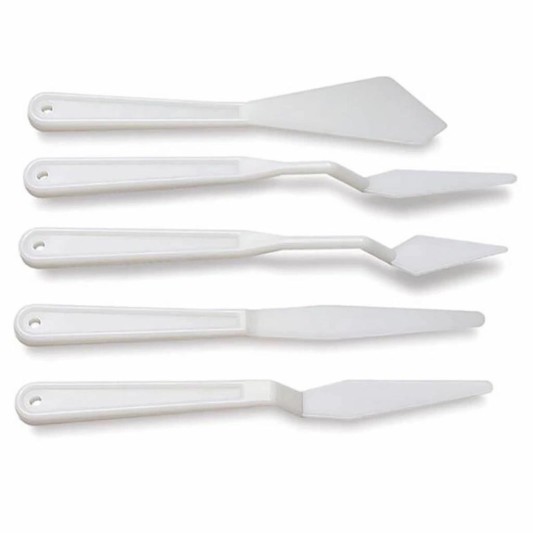 SÜDOR SF9011E PLASTİK SPATULA 5\'Lİ SET