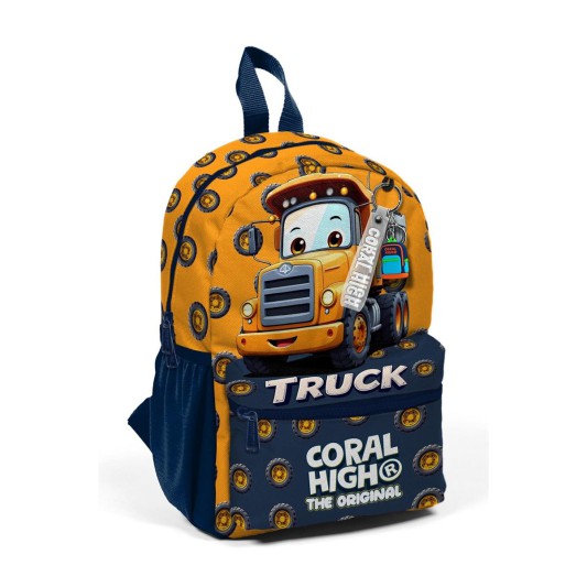 Coral High Minik Yuva Sırt Çantası Truck Desenli İki Bölmeli 33261