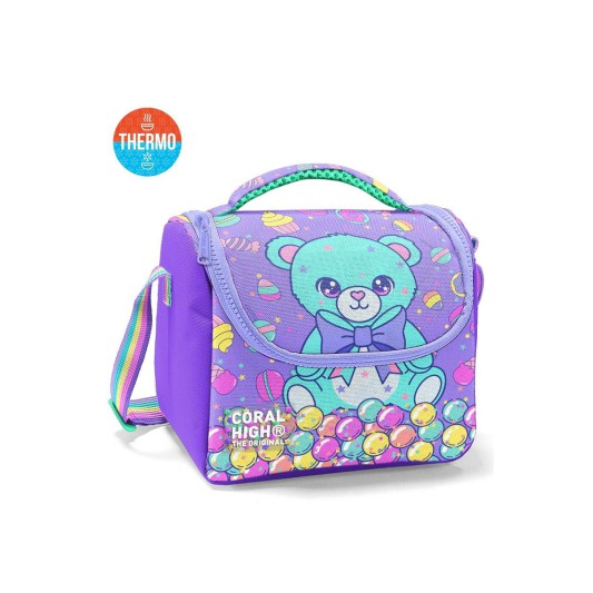 Coral High Milka Şeker Ayıcık Desenli Thermo Beslenme Çantası 37105