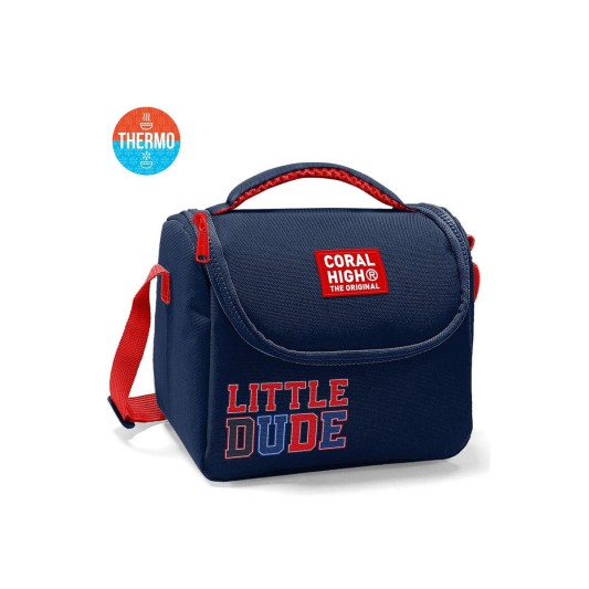 Coral High Lacivert Little Dude Baskılı Desenli Thermo Beslenme Çantası 37119