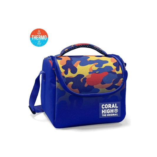 Coral High Saks Kamuflaj Desenli Thermo Beslenme Çantası 37139