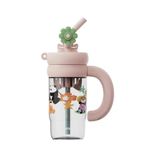 Cocosmile 1000ml Tritan Su Matarası –  Sporcu Su Şişesi Pink CS8832