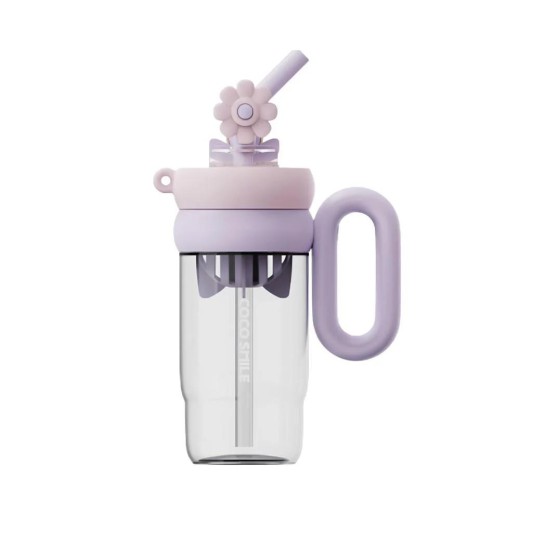 Cocosmile 1000ml Tritan Su Matarası –  Sporcu Su Şişesi Purple CS8832