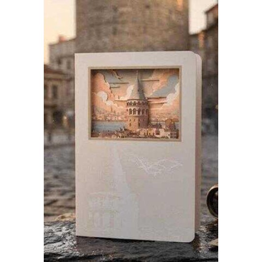 Vagonlife 3D Galata Köprüsü Temalı Defter VGN-N106