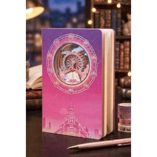 Vagonlife 3D Dönme Dolap Temalı Defter VGN-N095