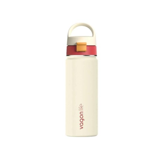 VAGONLİFE 550 ML ÇELİK TERMOS (EKRU) VGN-1110