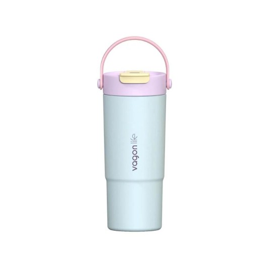 VAGONLİFE 660 ML ÇELİK TERMOS (TURKUAZ) VGN-1102