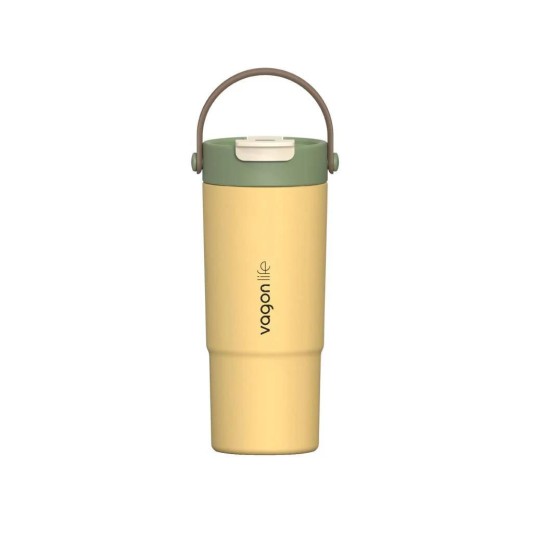 VAGONLİFE 660 ML ÇELİK TERMOS (SARI) VGN-1102
