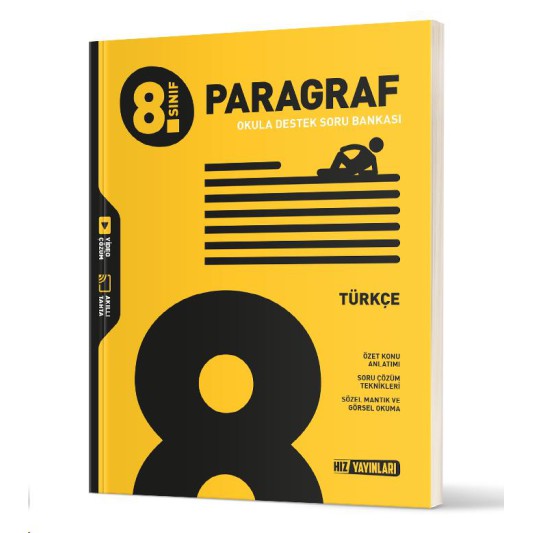 HIZ 8.SINIF TÜRKÇE PARAGRAF SORU BANKASI