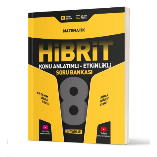 Hız 8.Sınıf Matematik Hibrit Soru Bankası