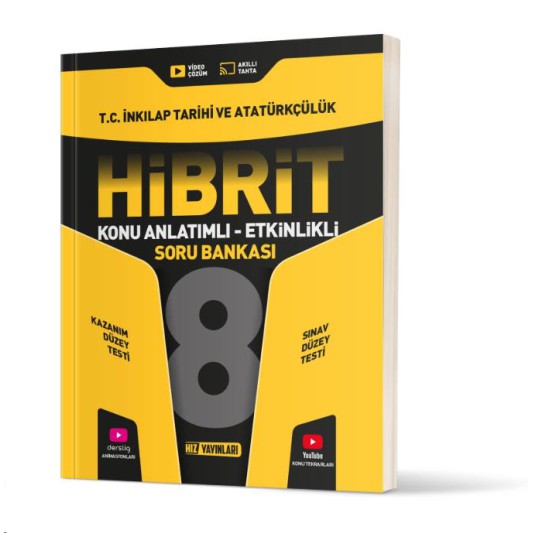 Hız 8. Sınıf İnkılap Hibrit Soru Bankası